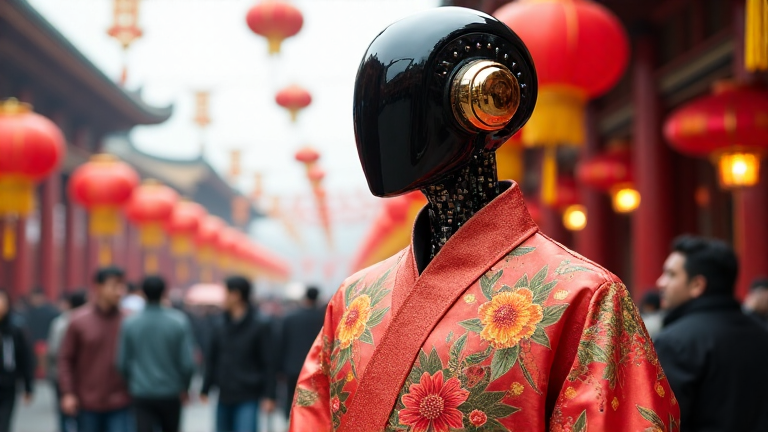 Tradition Meets Technology at Beijing's AI Temple Fair