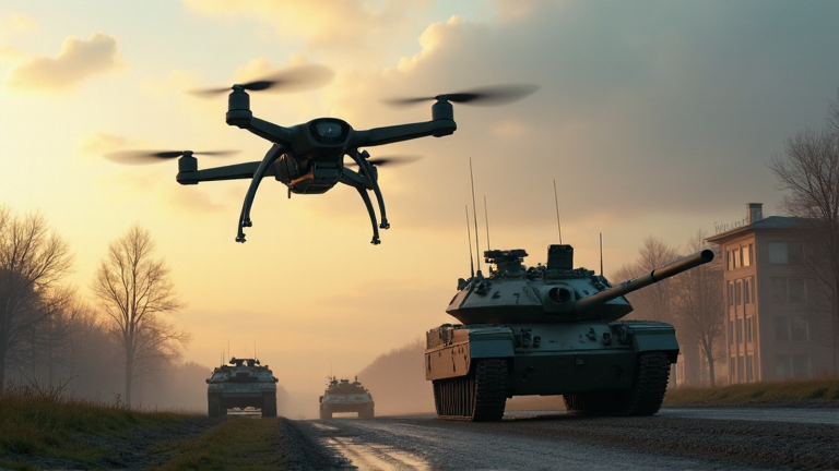 Tech Warfare in Kyiv: How $500 Drones Are Outclassing $5M Tanks