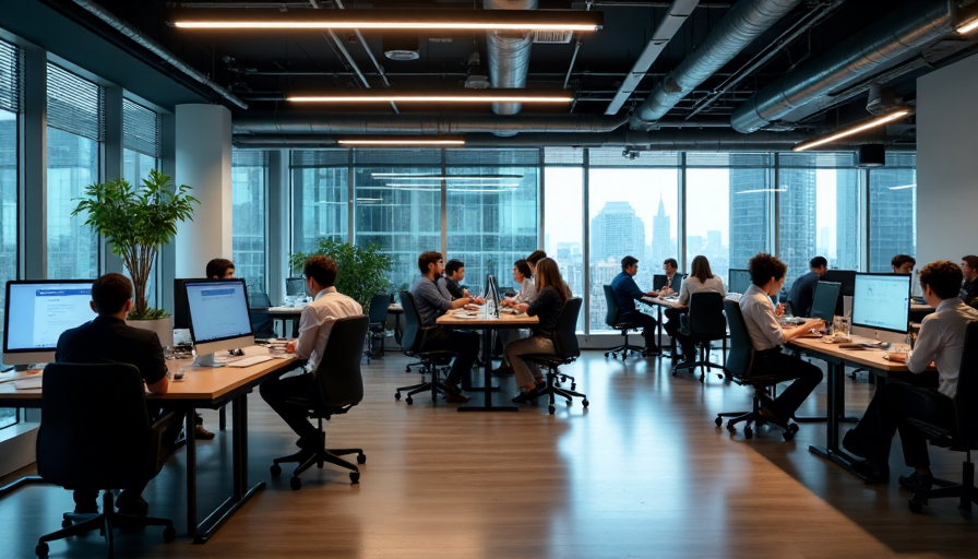 Flexible Workspace Surge: AI Firms Lead the Leasing Revolution