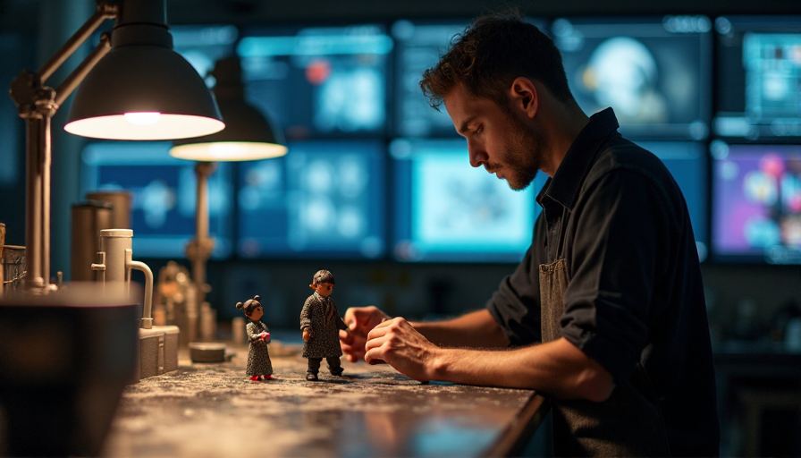 Handcrafted Resilience: Artists Versus AI-Generated Action Figures